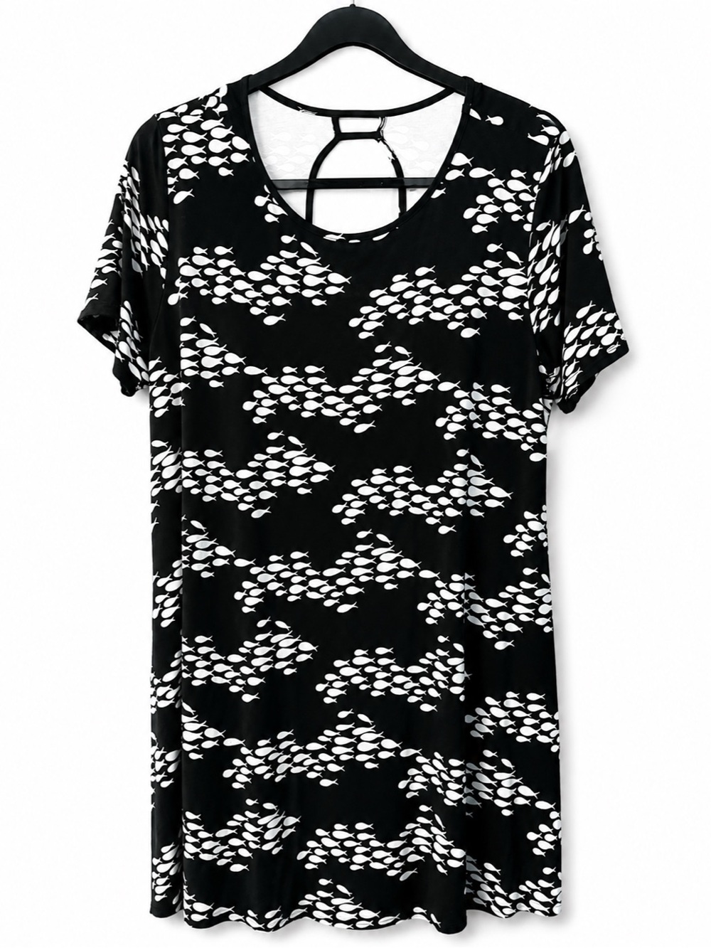 Fighting Eel Signature Print Women’s Dress, XL